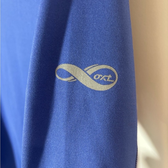 REI Royal Blue Performance Long Sleeve Undershirt - Picture 3 of 6